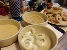 buttermilk battered onion rings, baked onion rings, 4th of july recipes