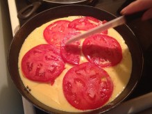 potatoes, frittata, eggs, breakfast, brunch, tomatoes, cheese, recipe, homemade