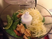 creamy pesto, roasted vegetable lasagna, vegetarian, pesto lasagna, lea craft spencer, lea spencer