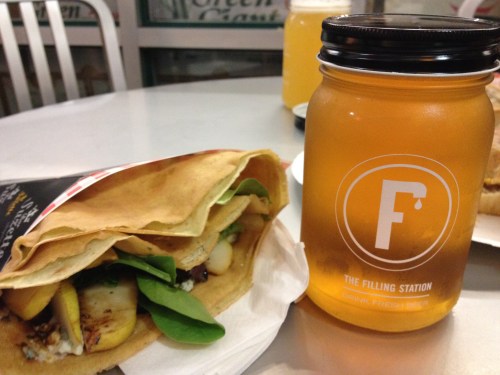 Chelsea Market, crepes, NYC, restaurant, chelsea, draught beer