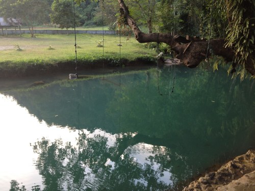 laos, vang vieng, blue lagoon, travel