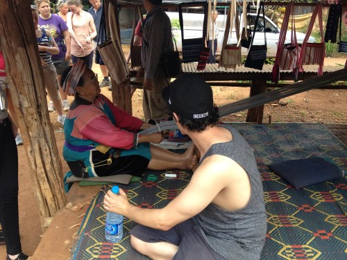 thailand, hill tribes, weaving, travel