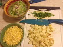 chicken corn chowder, recipes, cooking, soup, winter recipes, cold weather