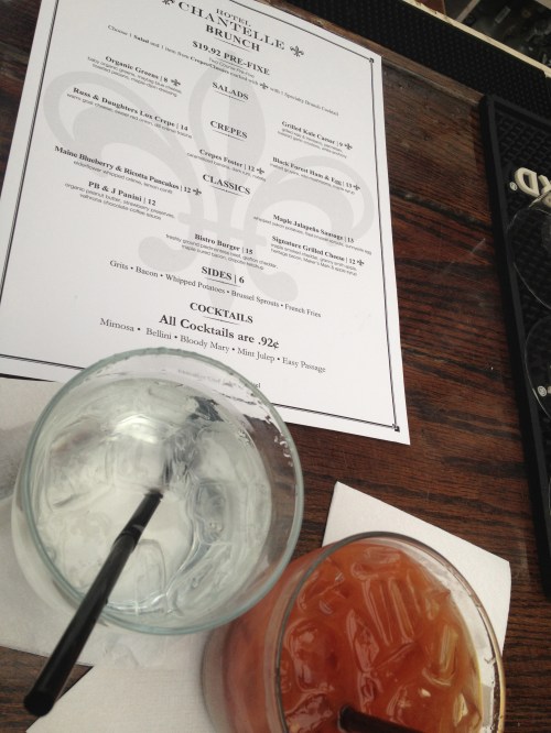 hotel chantelle, nyc brunch, lower east side, dining, new york restaurants